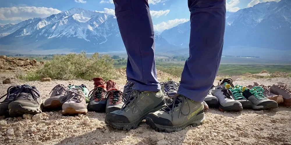 کفش کوهنوردی دوپوش | انواع کفش کوهنوردی