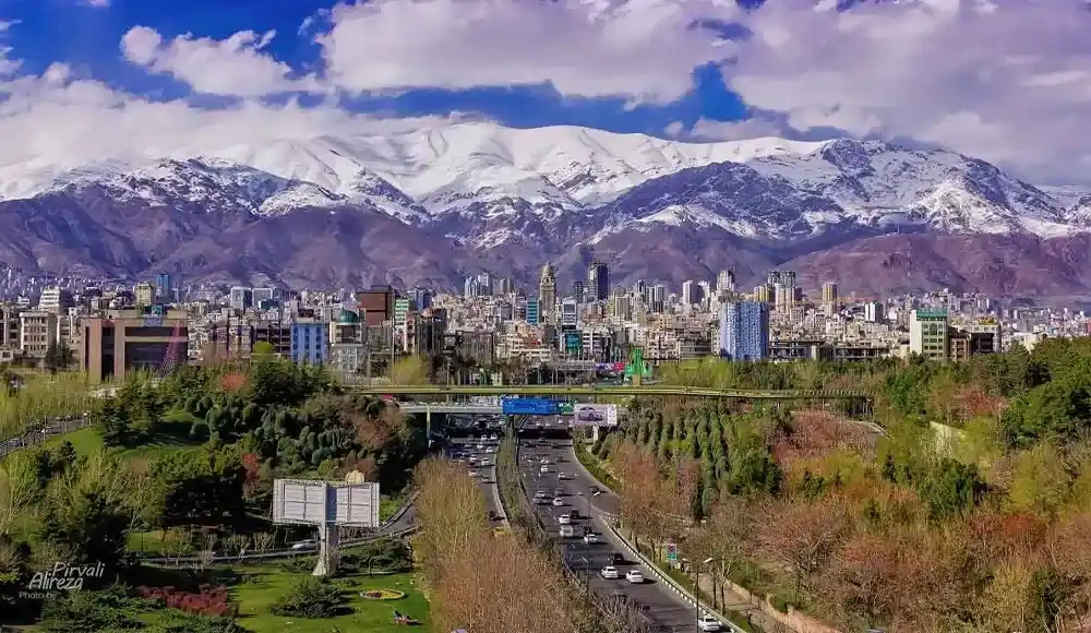 آب و هوای تهران  
