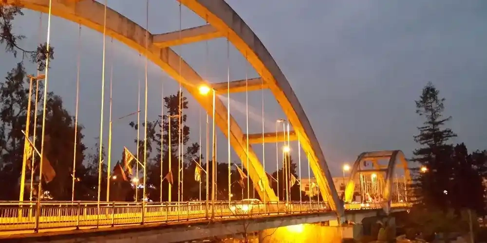 پل معلق - آمل |  استان مازندران