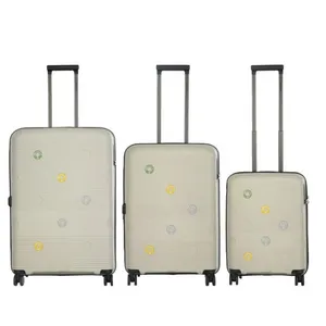 سری 3 تکه چمدان مسافرتی برند جنوا