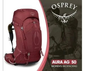 کوله پشتی آمریکایی OSPREY  مدل AURA AG 50 مخصوص بانوان