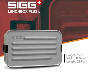 ظرف غذای سوئیسی SIGG مدل METAL FOOD BOX سایز PLUS L