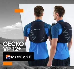 کوله پشتی انگلیسی MONTANE  مدل GECKO VP 12 PLUS