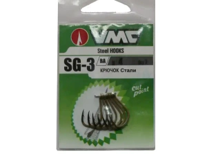 قلاب ماهیگیری VMC مدل SG-3 با جنس فولاد مناسب برای کپورگیری