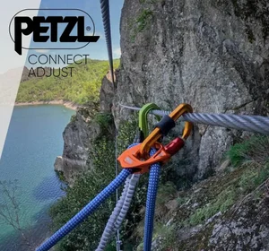 فروش لنیارد  فرانسوی PETZL مدل CONNECT ADJUST با وزن 125 گرم‌