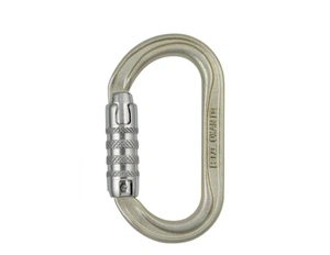 کارابین اتومات بیضی فولادی پتزل PETZL مدل اوکسان اتومات OXAN TL