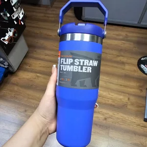 فروش ماگ نی دار  880 ml استنلی مدل FLIP STRAW TUMBLER